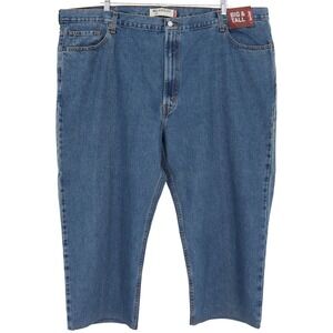 Levi's Men's Big & Tall 550 Relaxed Fit Jeans 50 X 30 Blue Denim Casual Hemmed